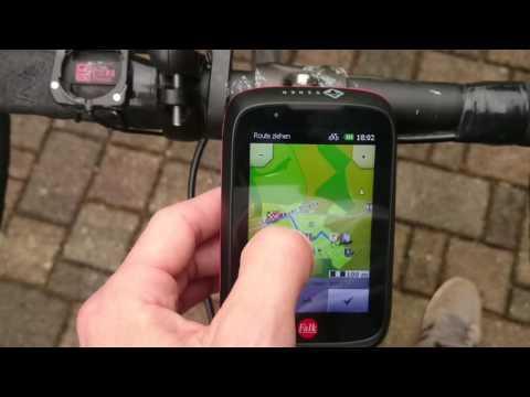 Falk Tiger Geo Test - So funktioniert die Fahrrad Navigation in der Praxis