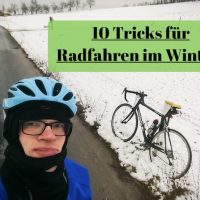 Radfahren im Winter: 10 bewährte Tricks wie du durch die Kälte kommst.