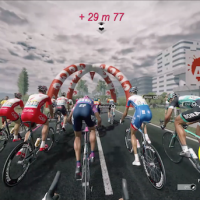 Tour de France 2020 der Kampf um das virtuelle gelbe Trikot